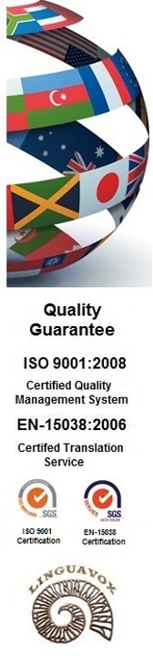 A DEDICATED BERKSHIRE TRANSLATION SERVICES COMPANY WITH ISO 9001 & EN 15038/ISO 17100